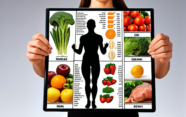 **
A diverse group of people, showcasing varying body types and activity levels (office worker, athlete), enjoying healthy, balanced meals customized to their individual needs. Emphasize fresh fruits, vegetables, lean proteins, and diverse portion sizes. A subtle background displays DNA strands and metabolic rate charts. Overall, a vibrant and informative scene promoting personalized nutrition.
**