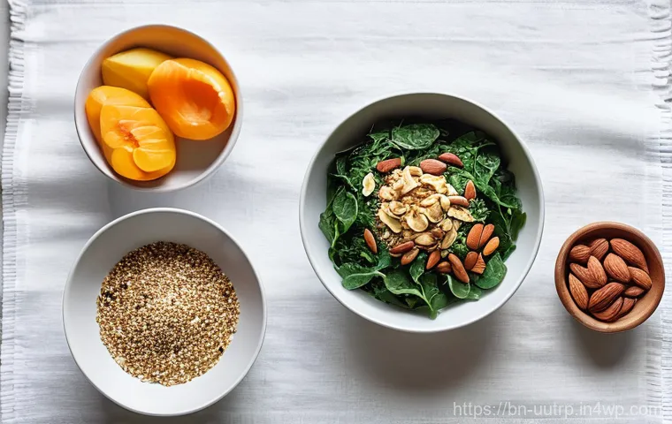 고혈압 환자를 위한 맞춤형 식단 제안 - **Prompt 1:** "A close-up of a vibrant, healthy meal being prepared in a sunlit kitchen. A female ad...