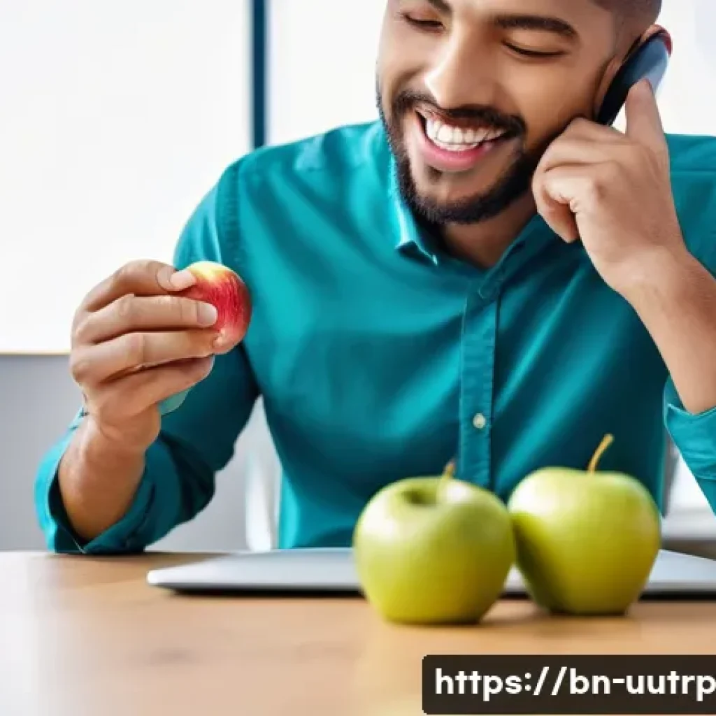 맞춤형 영양 요구에 따른 영양 보충제 선택 - **Prompt 1:** A vibrant, clean digital painting depicting a modern professional in a contemporary of...