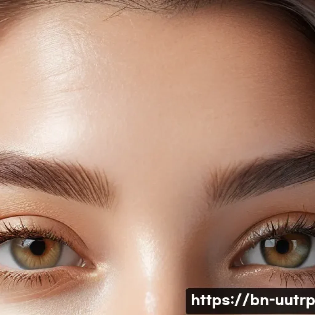 식단 변화에 따른 몸의 반응 관찰하기 - **Healthy Skin and Hair:** A gentle close-up of the person's radiant, clear skin and shiny, well-mai...