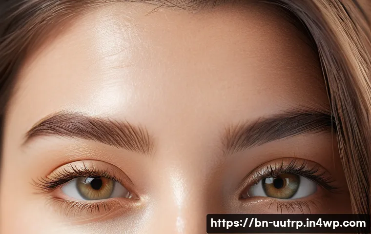 식단 변화에 따른 몸의 반응 관찰하기 - **Healthy Skin and Hair:** A gentle close-up of the person's radiant, clear skin and shiny, well-mai...